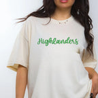 Highlanders3D Puff Embroidered CC Short Sleeve/Sweatshirt - Merch Girls