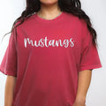 Mustangs 3D Puff Embroidered CC Short Sleeve/Sweatshirt - Merch Girls
