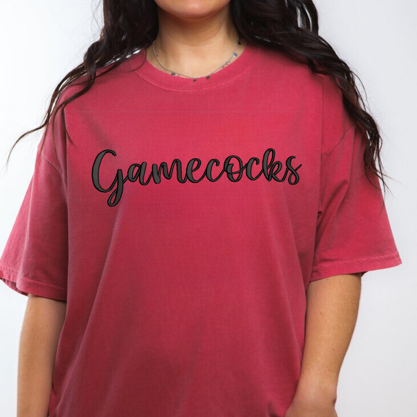 Gamecocks 3D Puff Embroidered CC Short Sleeve/Sweatshirt