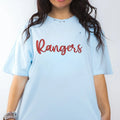 Rangers 3D Puff Embroidered CC Short Sleeve/Sweatshirt - Merch Girls