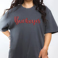 Buckeyes 3D Puff Embroidered CC Short Sleeve/Sweatshirt - Merch Girls