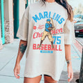 Marlins Baseball DTF Transfer - Merch Girls