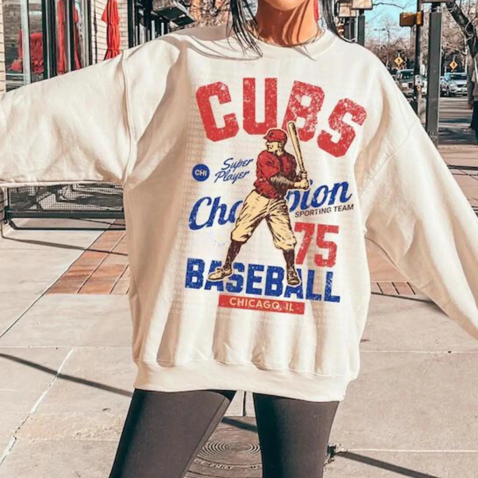 Cubs Baseball DTF Transfer - Merch Girls