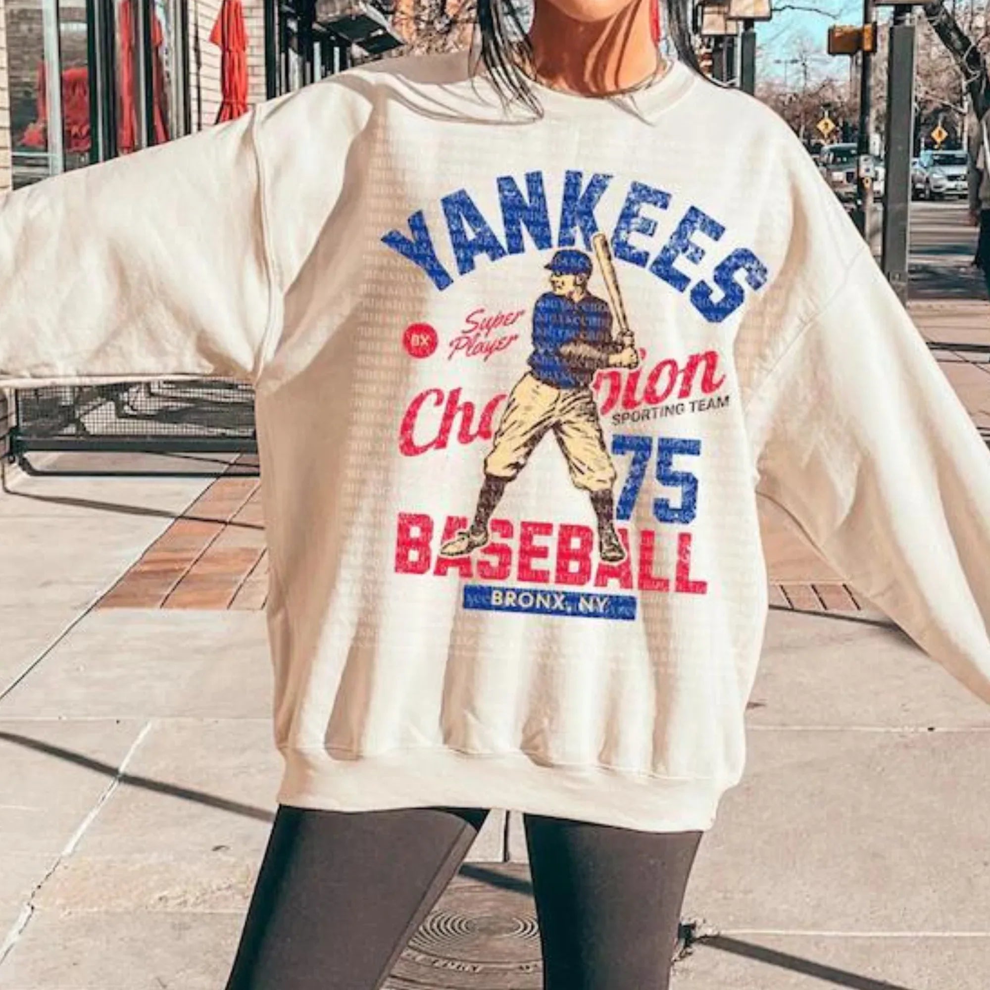 Yankees Baseball DTF Transfer - Merch Girls