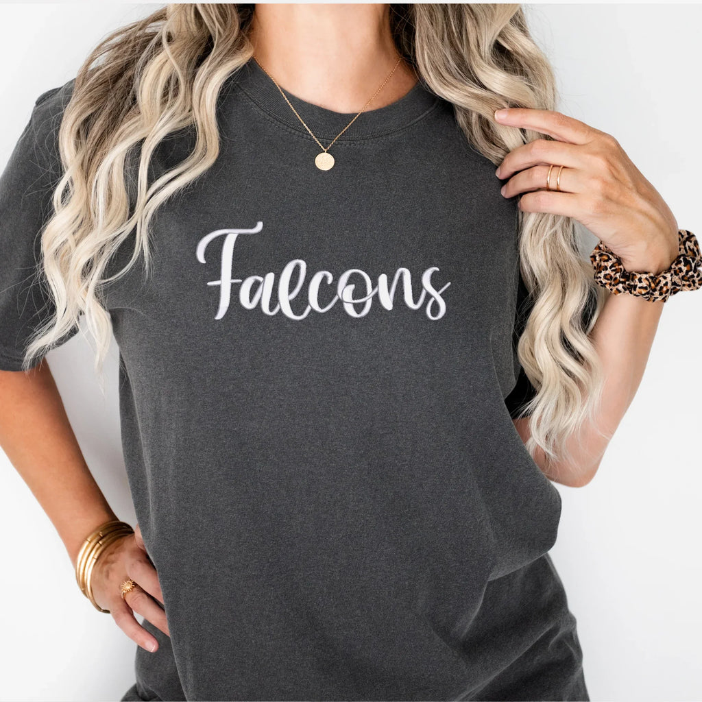 Falcons 3D Puff Embroidered Shirt - Merch Girls
