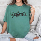 Bobcats 3D Puff Embroidered Shirt - Merch Girls