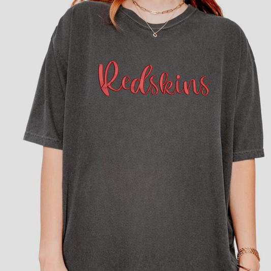 Redskins 3D Puff Embroidered CC Short Sleeve/Sweatshirt