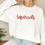 Squirrels 3D Puff Embroidered Shirt - Merch Girls