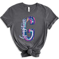 Georgetown Splatter Painted Mascot DTF Transfer DTF Transfer - Merch Girls