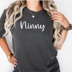 Ninny 3D Puff Embroidered Shirt - Merch Girls