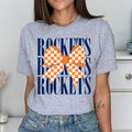 Rockets Coquette Bow DTF Transfer - Merch Girls
