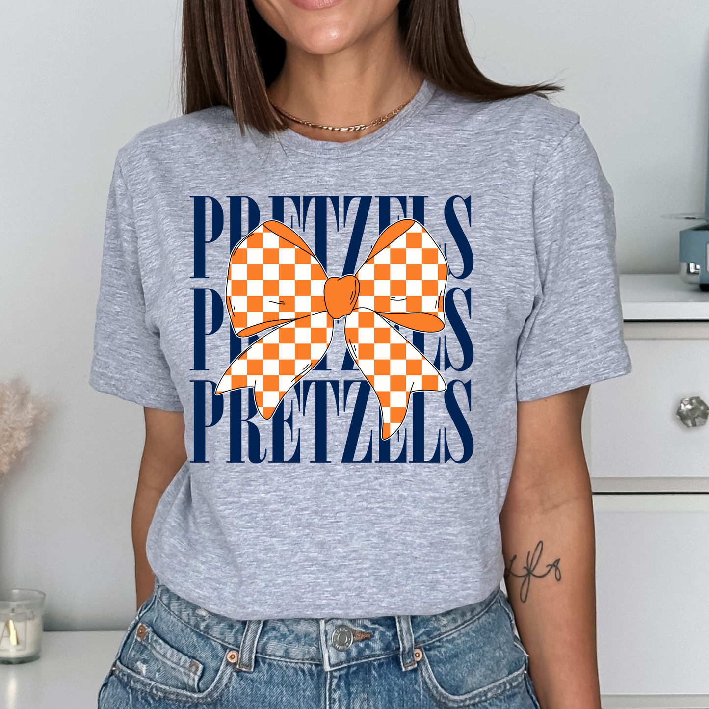 Pretzels Coquette Bow DTF Transfer