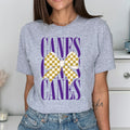 Canes Coquette Bow DTF Transfer - Merch Girls