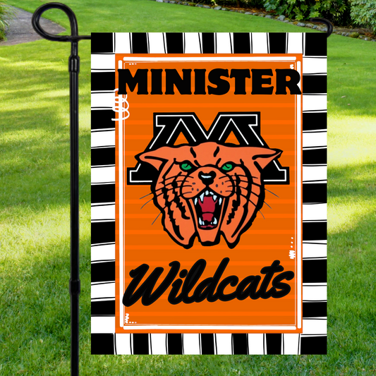 Minster Wildcats Garden Flag