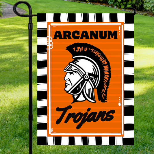 Arcanum Trojans Garden Flag