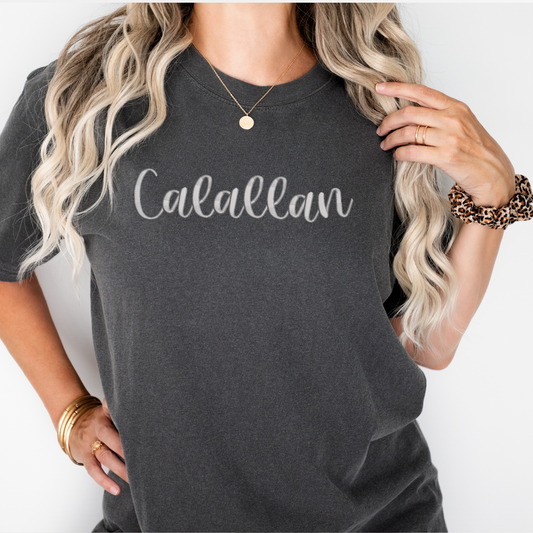 Calallan 3D Puff Embroidered CC Short Sleeve/Sweatshirt