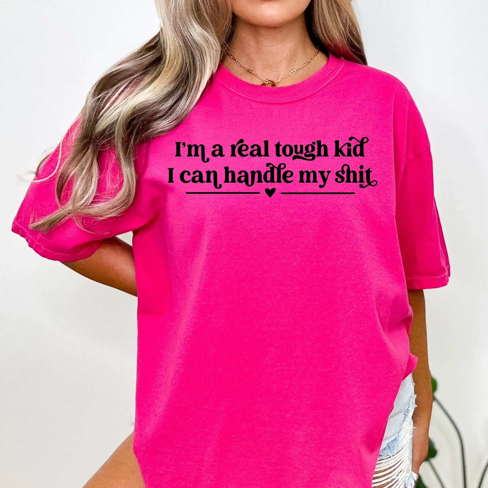 I'm a Real Tough Kid DTF Transfer - Merch Girls