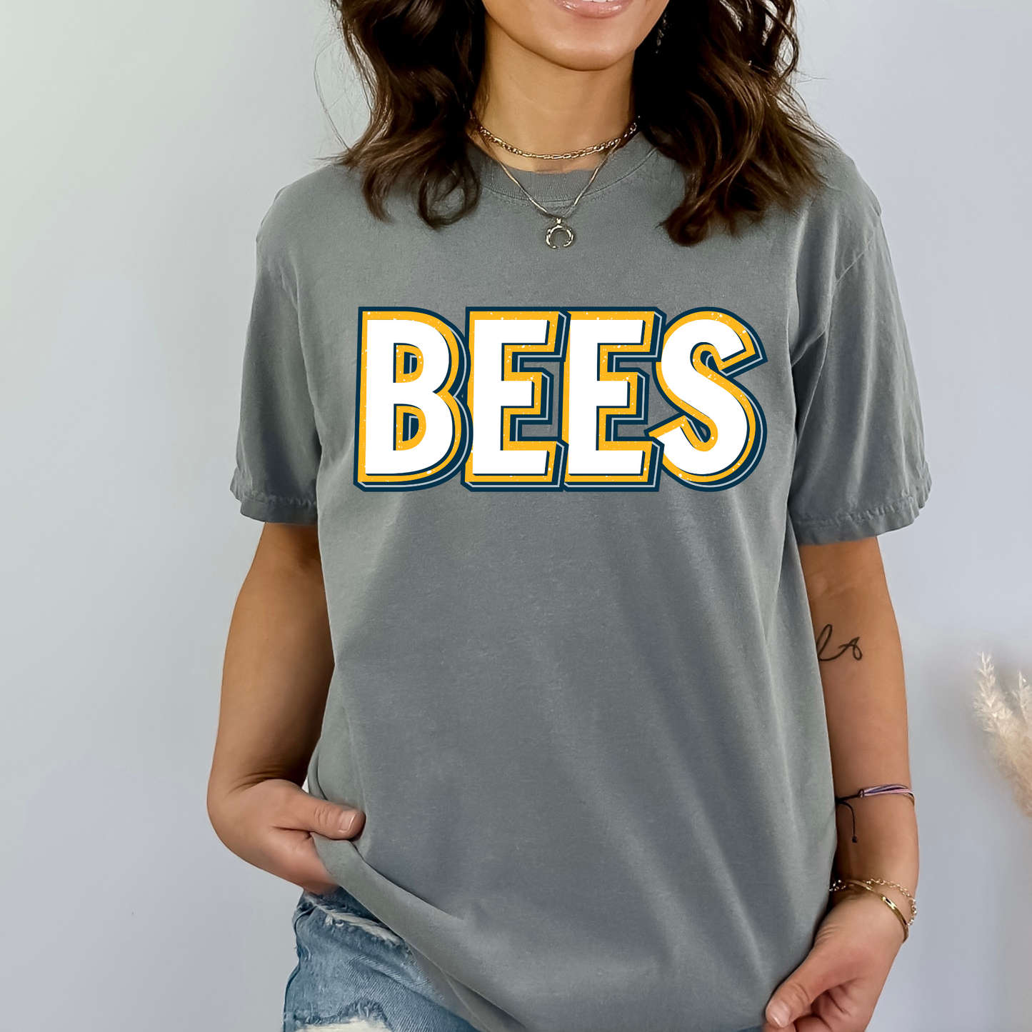 Bees DTF Transfer