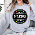 Pirates Circle Star Mascot DTF Transfer - Merch Girls