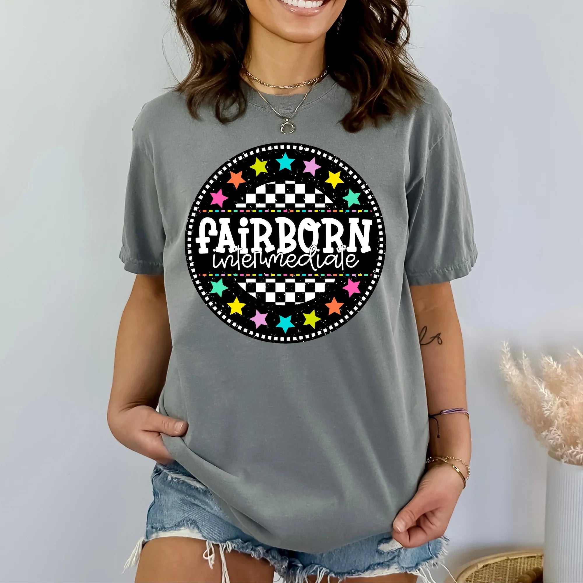 Fairborn Circle Star Mascot DTF Transfer - Merch Girls