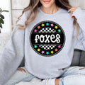 Foxes Circle Star Mascot DTF Transfer - Merch Girls