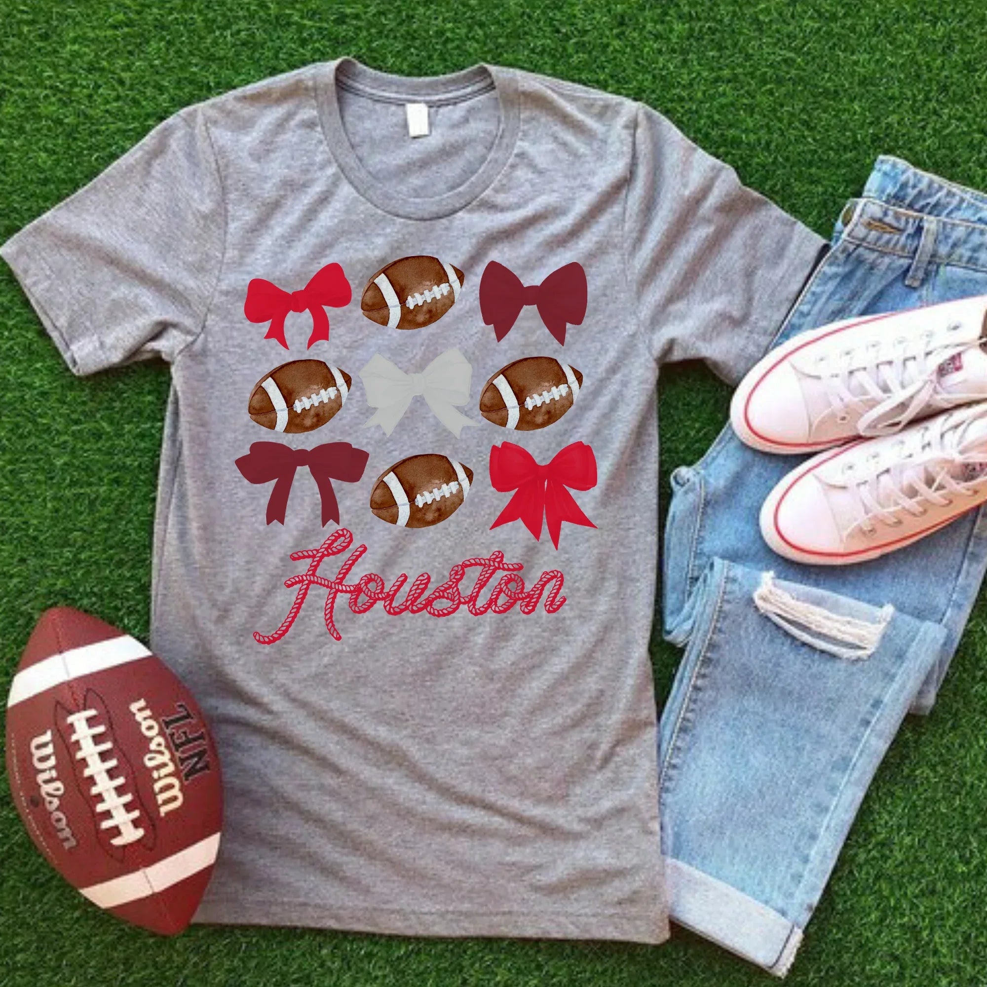 Houston Football DTF Transfer - Merch Girls