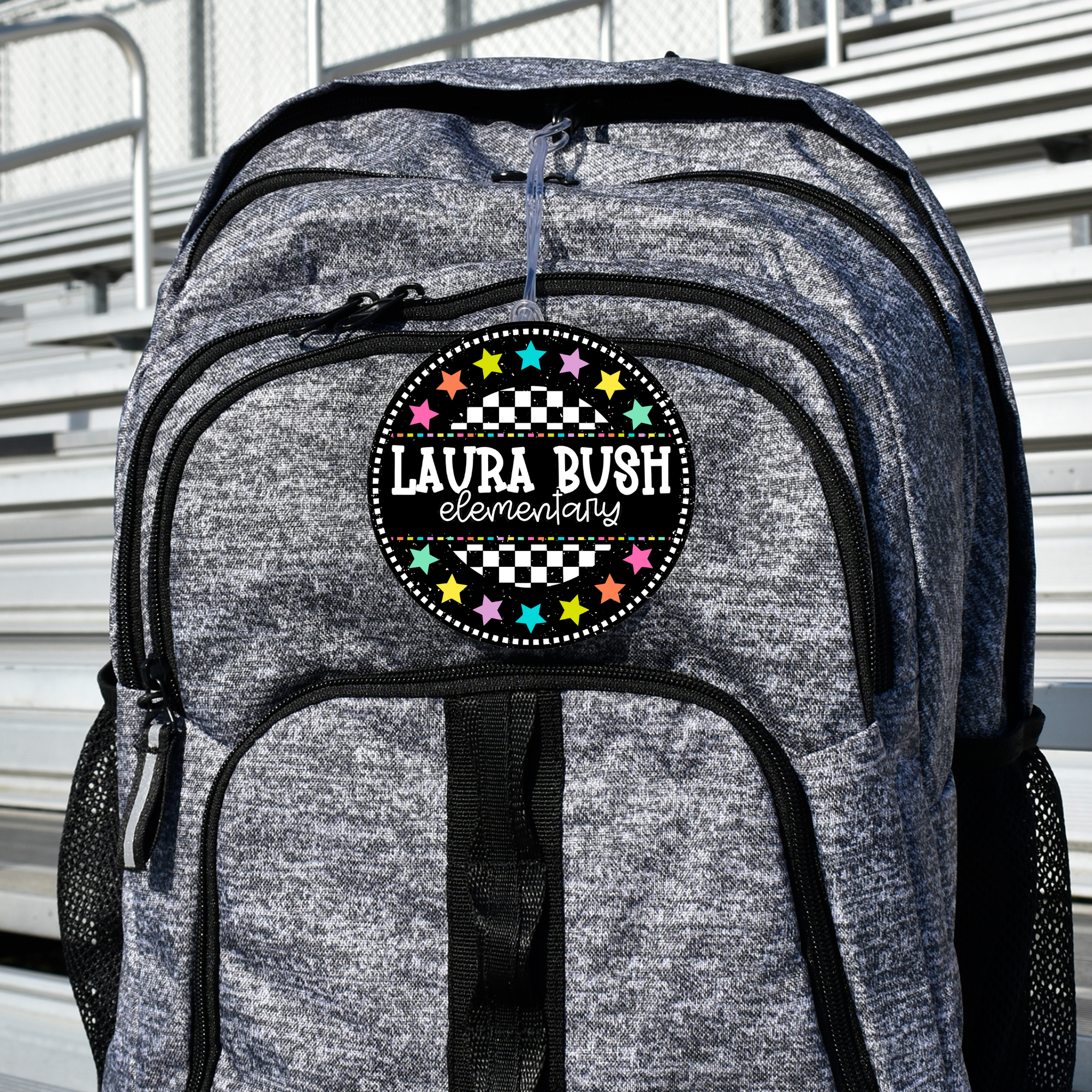 Colorful Circle Bag Tag/Ornaments/Car Charm