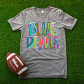 Blue Devils Cheery DTF Transfer - Merch Girls