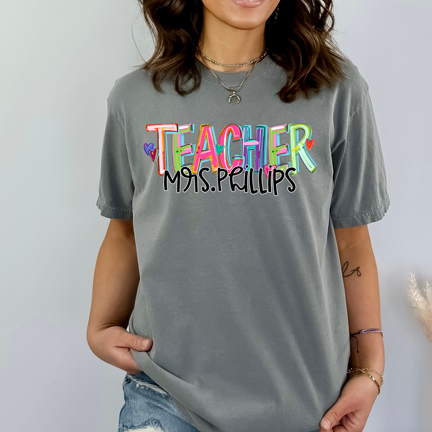 Teacher Cheery DTF Transfer