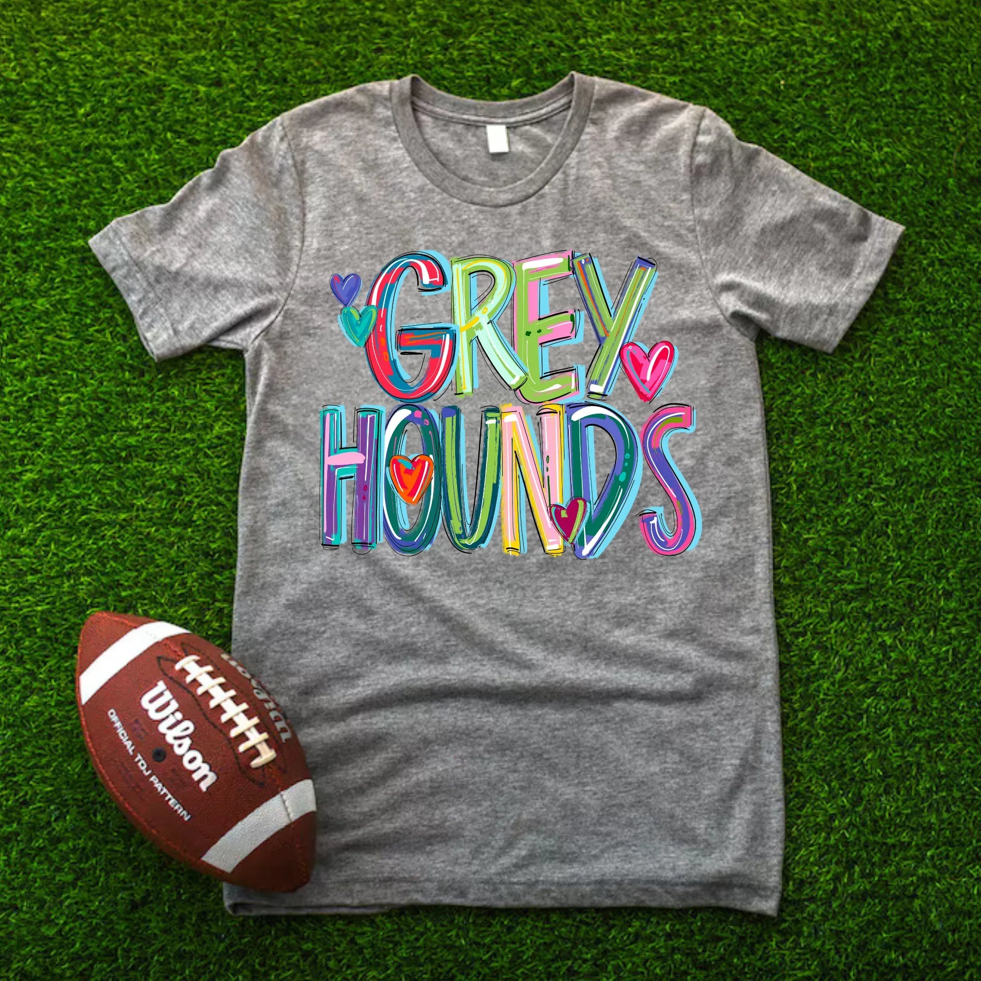 Grey Hounds Cheery DTF Transfer - Merch Girls