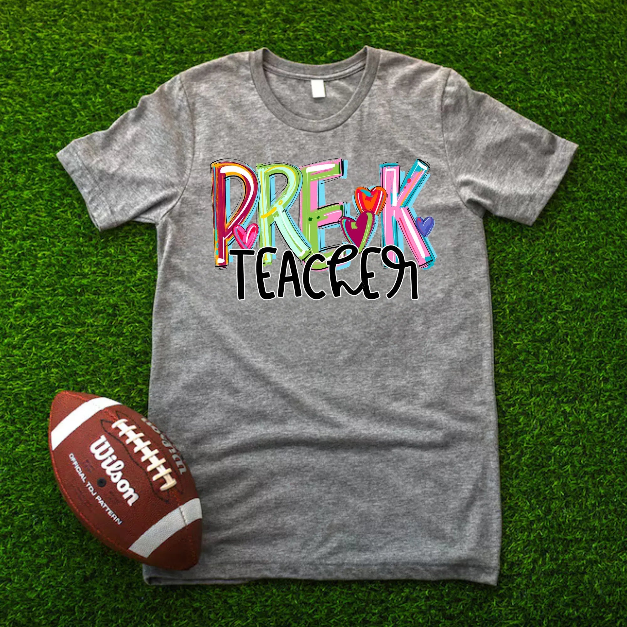 Pre-k Teacher Cheery DTF Transfer - Merch Girls