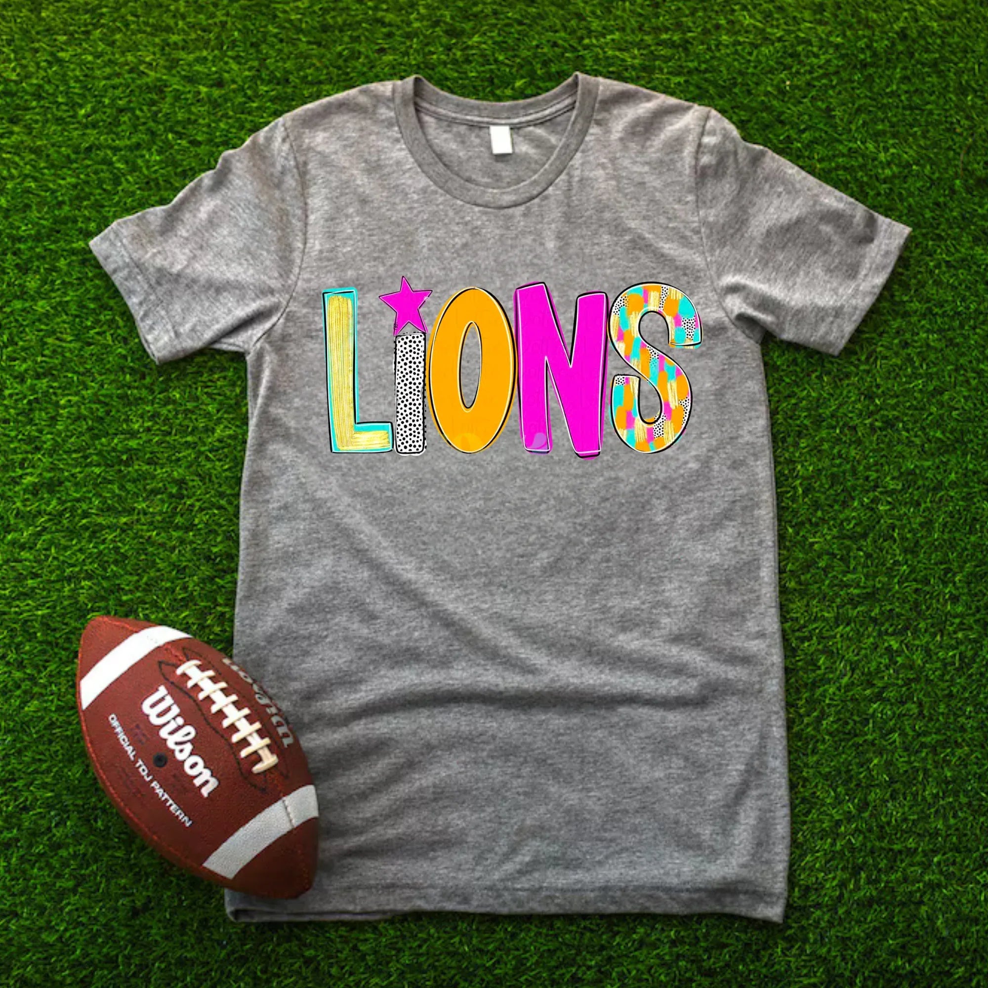 Lions DTF Transfer - Merch Girls