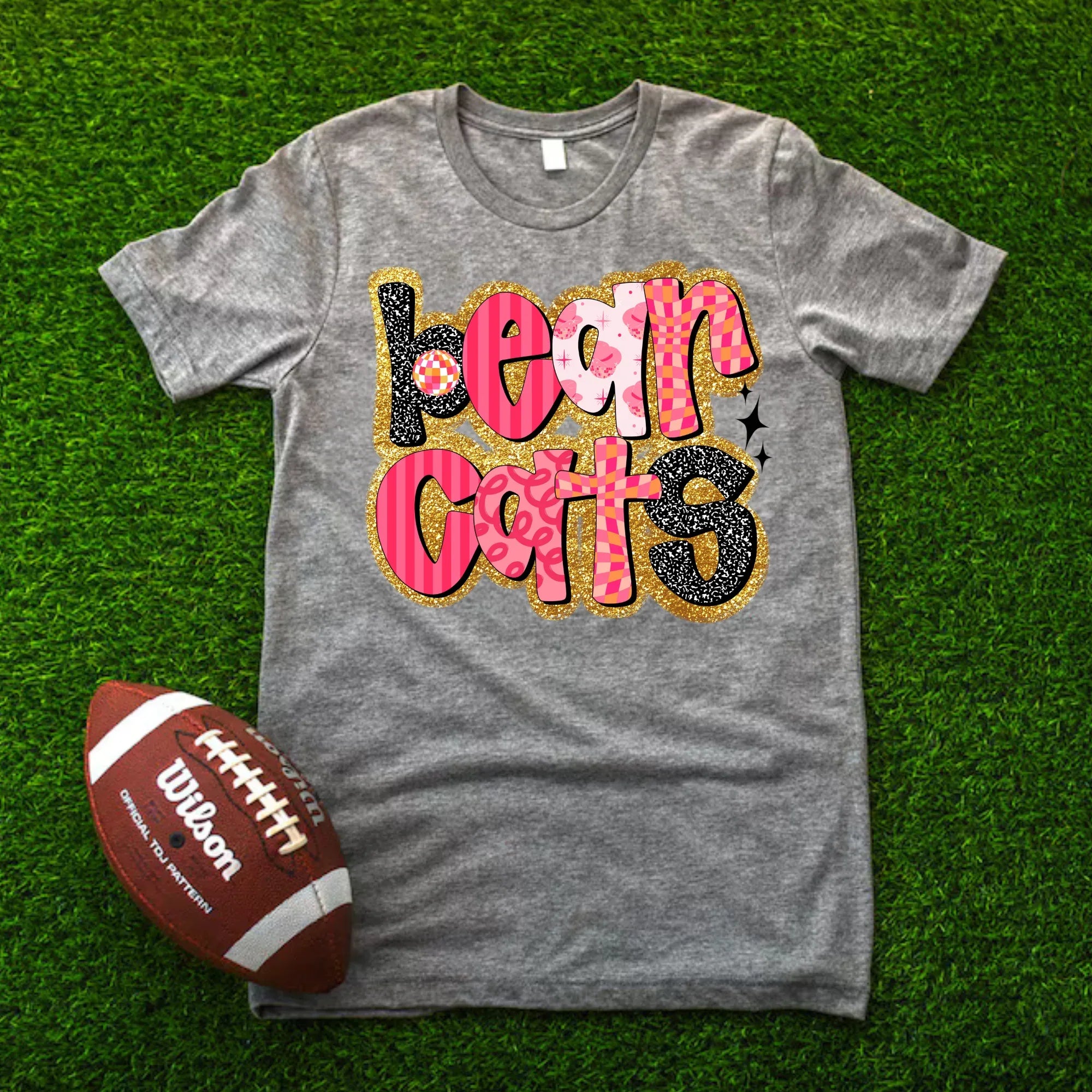 Bearcats Pink Retro DTF Transfer - Merch Girls