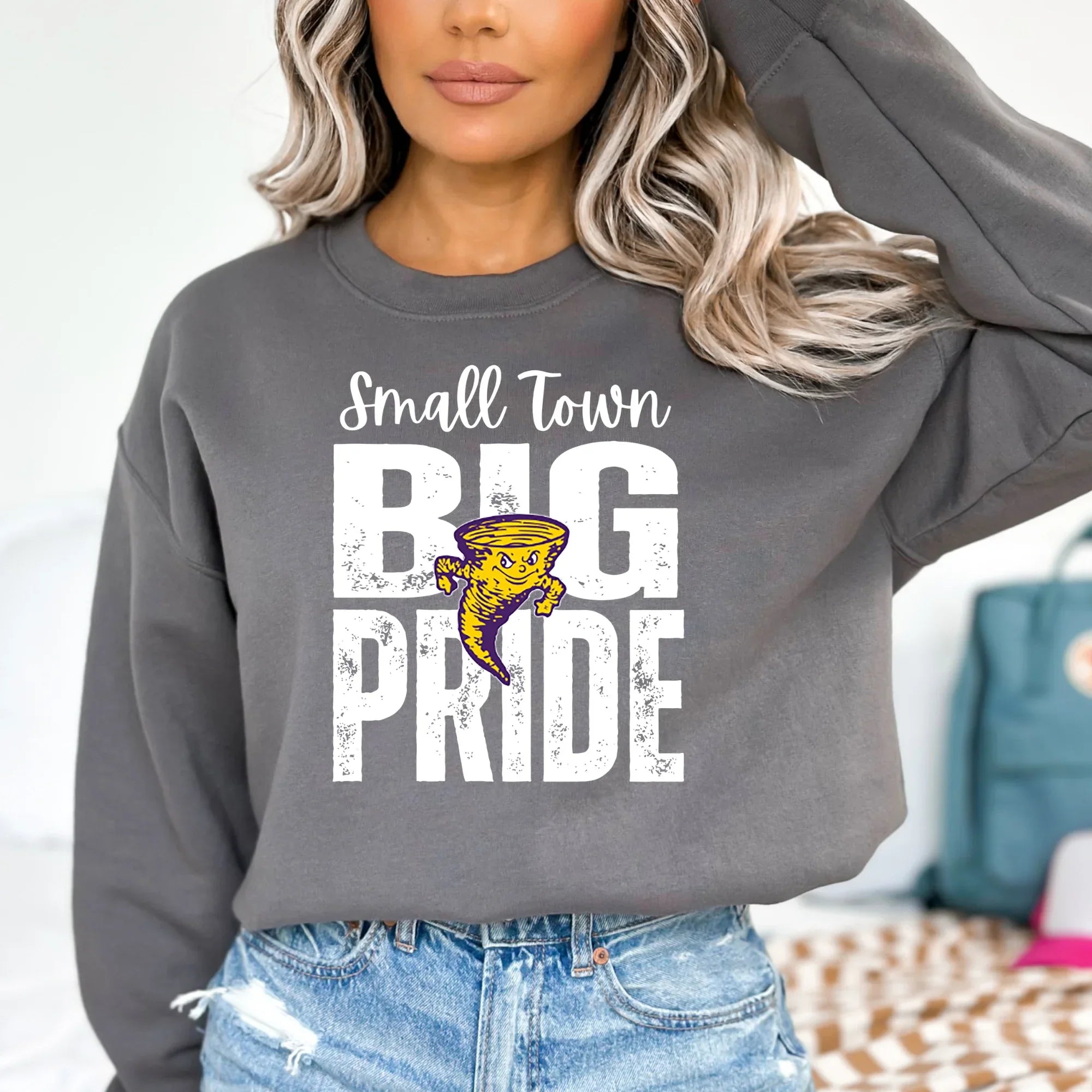 Small Town Big Pride Tornadoes DTF Transfer - Merch Girls