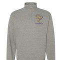 Taylorville Embroidered Quarter Zip Fleece Sweatshirt - Merch Girls