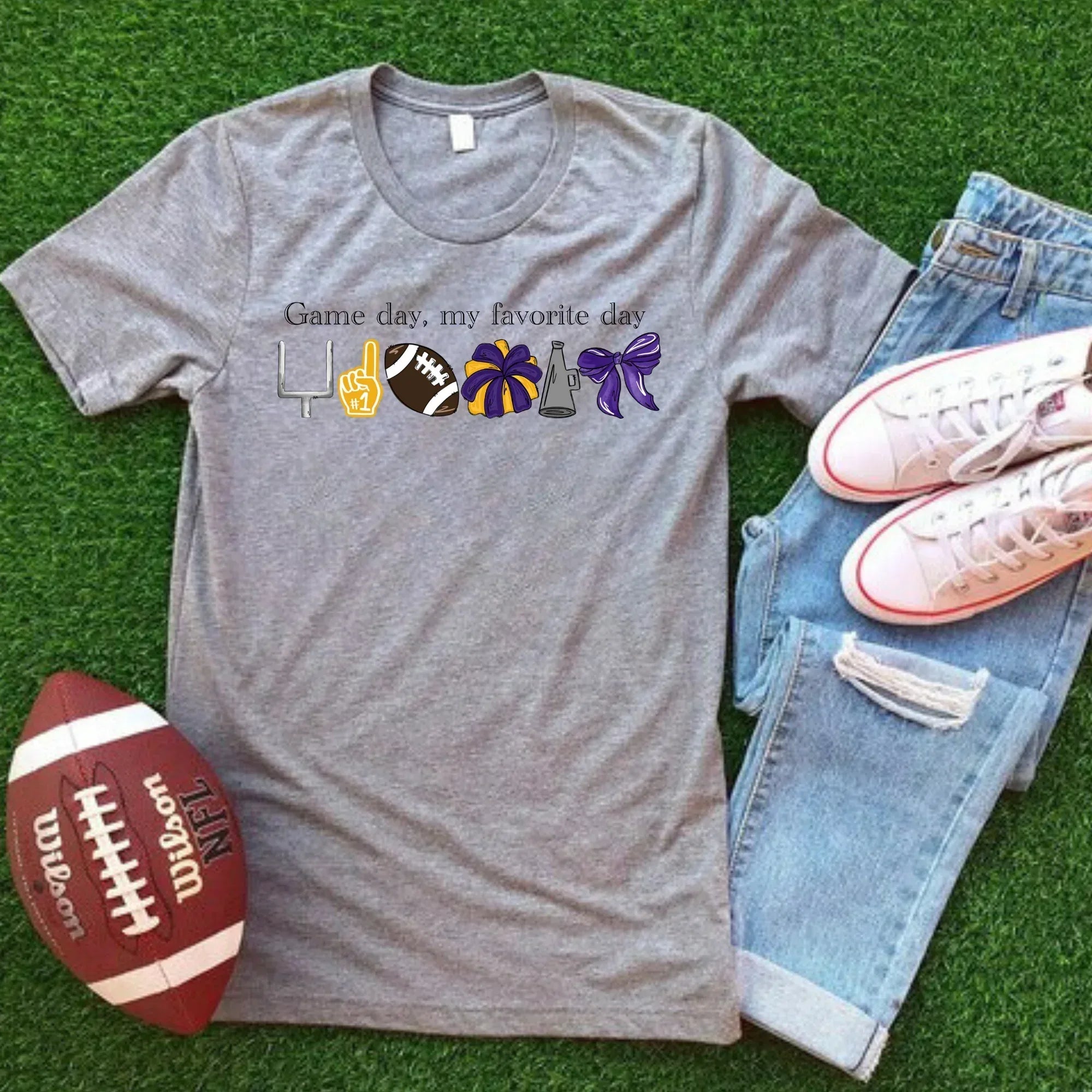 Gameday my favorite day DTF Transfer - Merch Girls