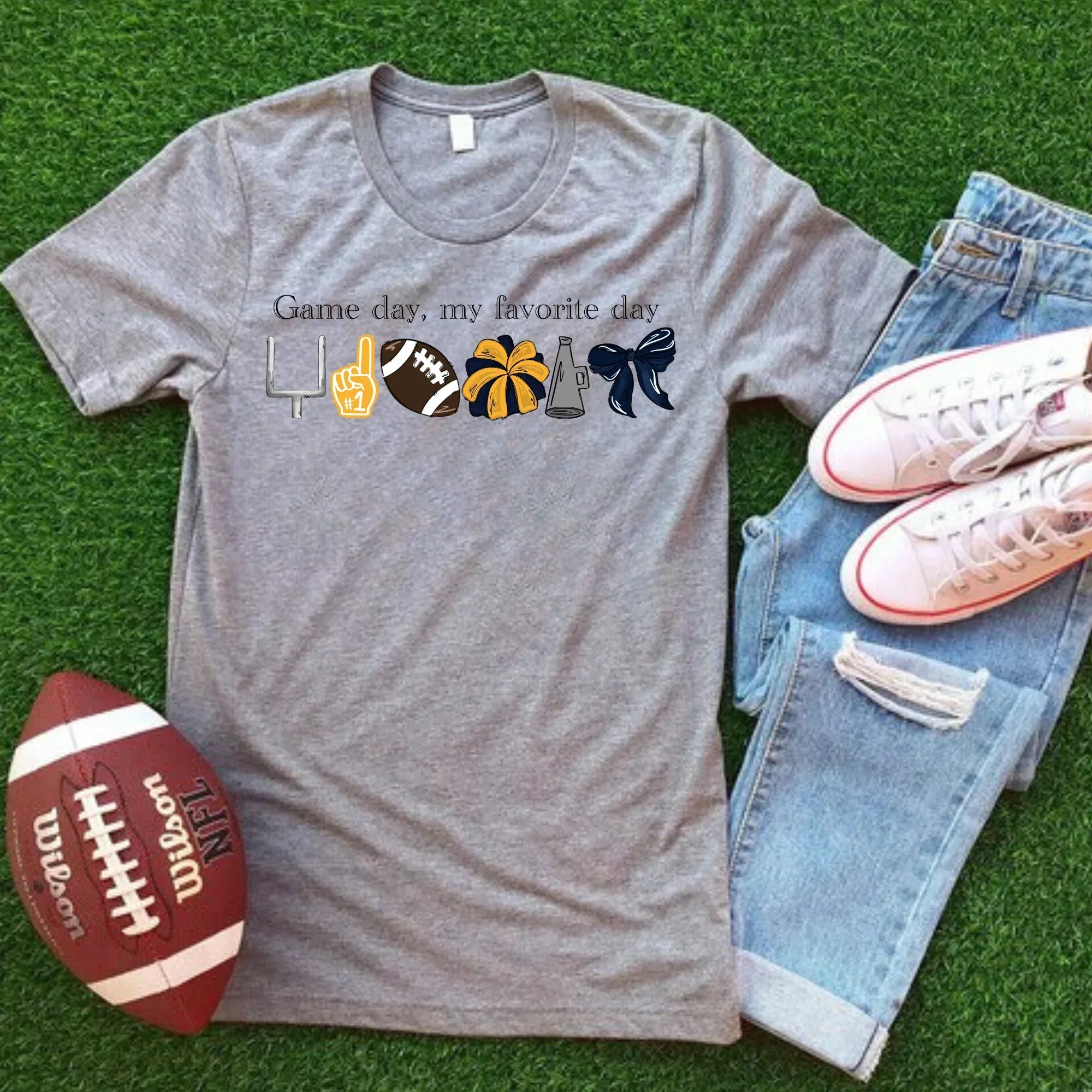 Gameday my favorite day DTF Transfer - Merch Girls