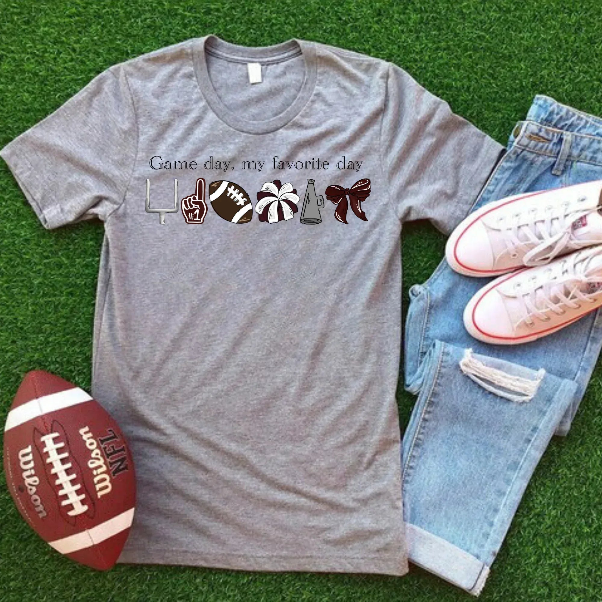 Gameday my favorite day DTF Transfer - Merch Girls