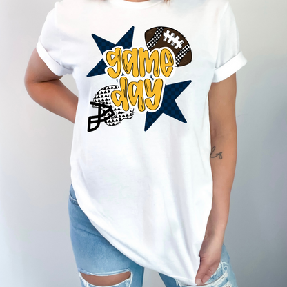 Game Day Football DTF Transfer/Completed Tee