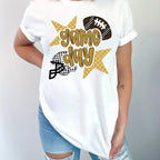 Game Day Football DTF Transfer/Completed Tee - Merch Girls