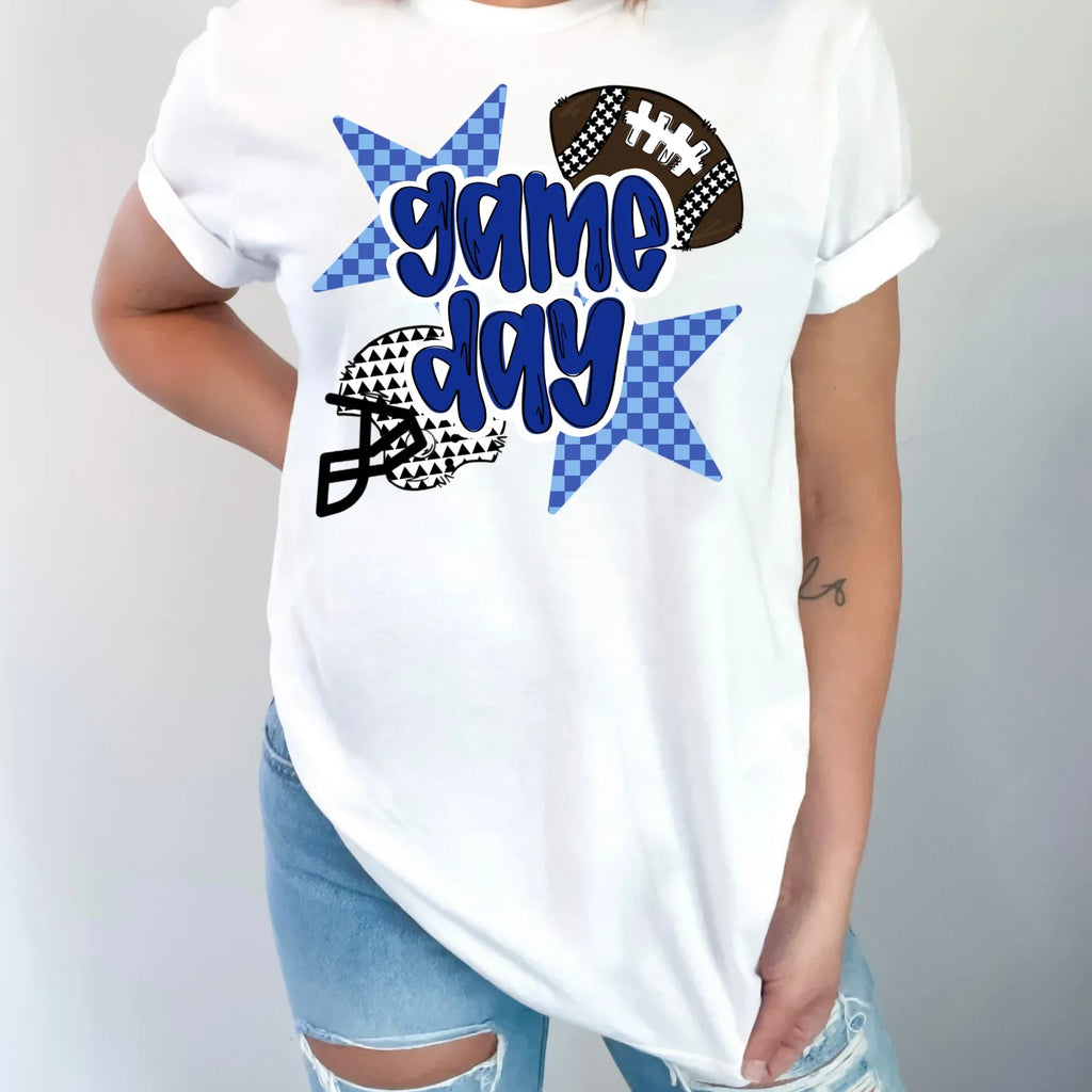 Game Day Football DTF Transfer/Completed Tee - Merch Girls