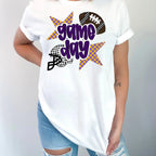 Game Day Football DTF Transfer/Completed Tee - Merch Girls