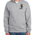 Knights Embroidered Quarter Zip Fleece Sweatshirt - Merch Girls