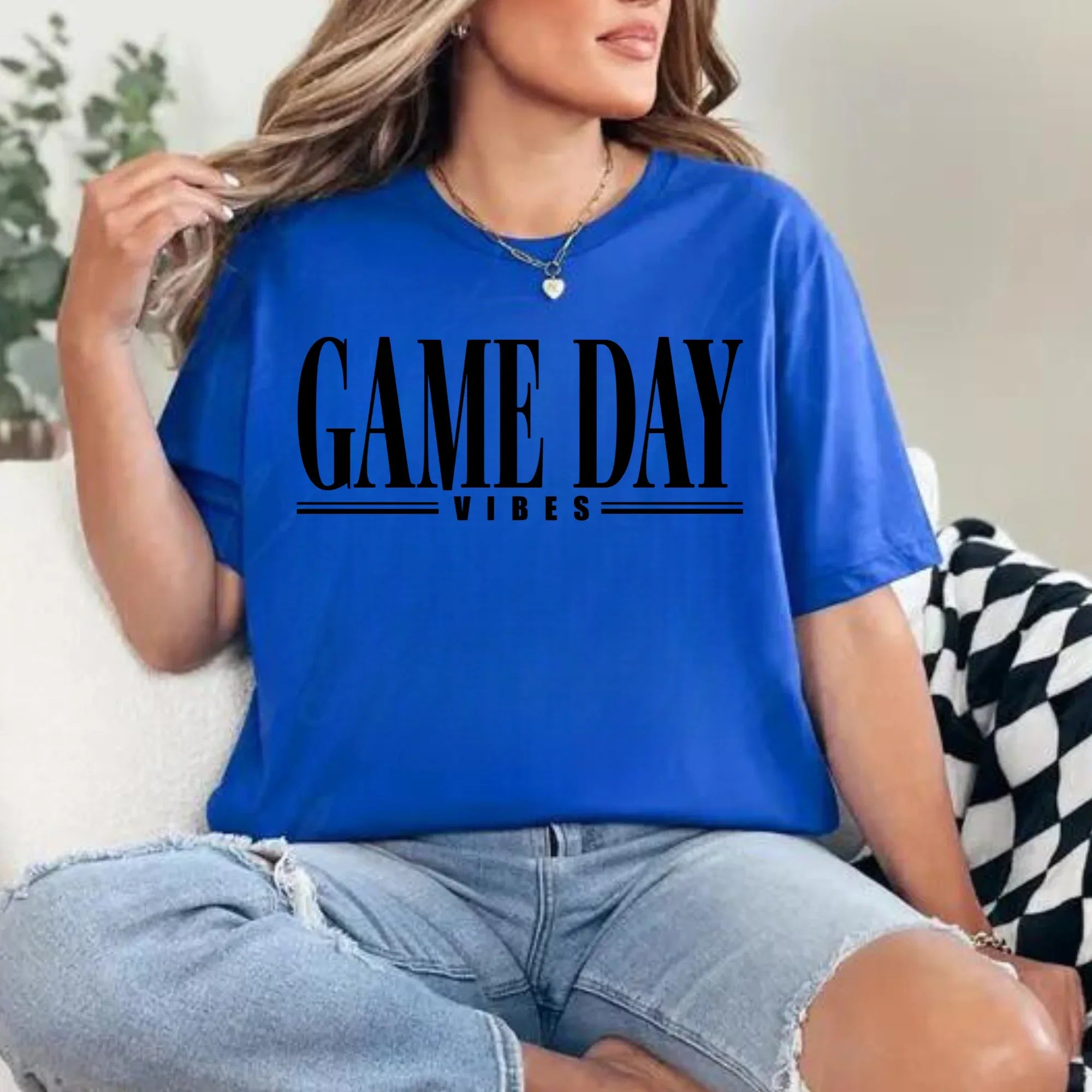 Game Day Vibes Short Sleeve Tshirt - Merch Girls