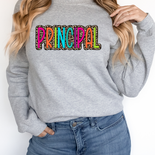 Principal Colorful Leopard DTF Transfer