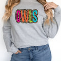 Owls Colorful Leopard DTF Transfer - Merch Girls