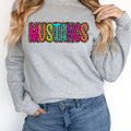 Mustangs Colorful Leopard DTF Transfer - Merch Girls