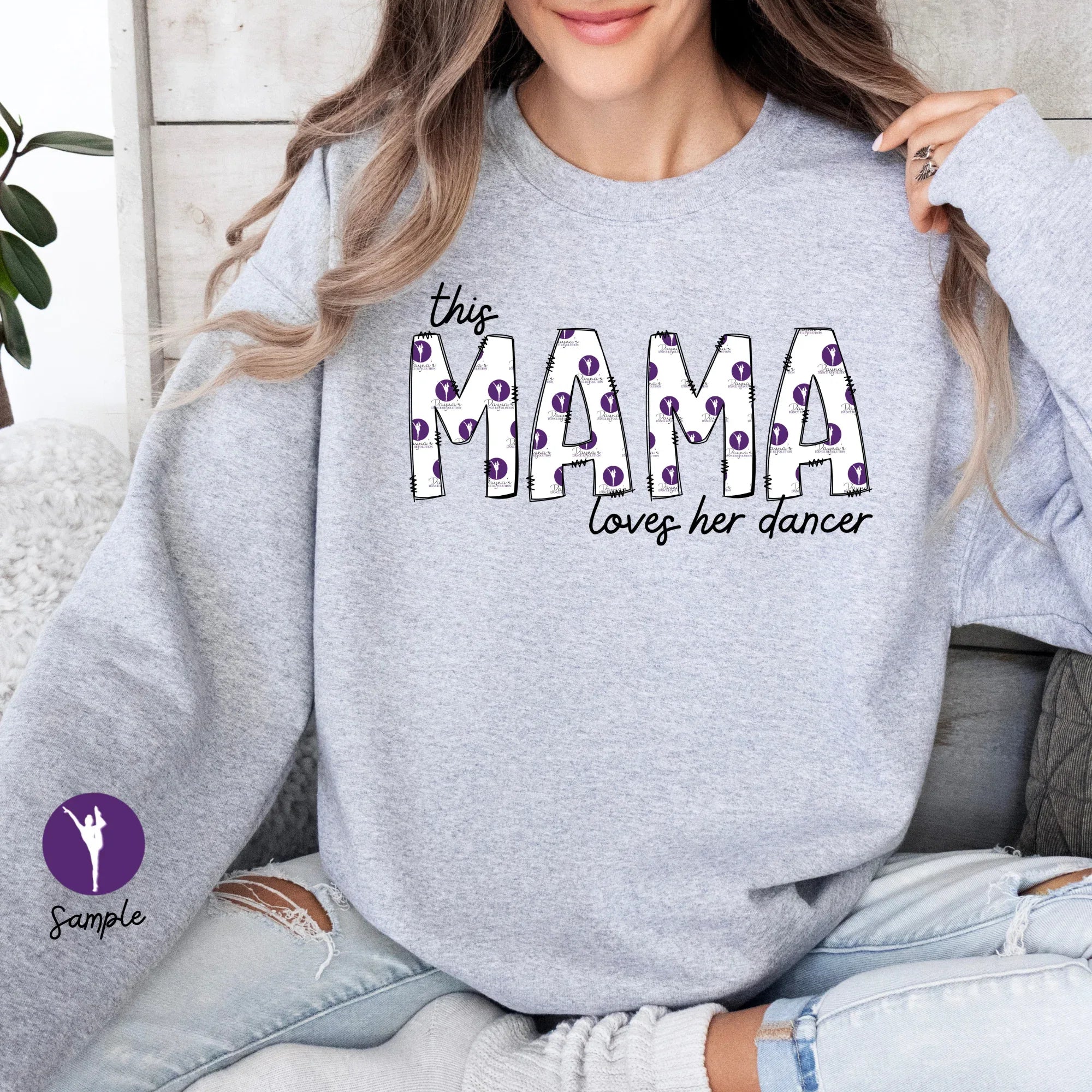 This Mama Loves her Dancer DTF Transfer - Merch Girls