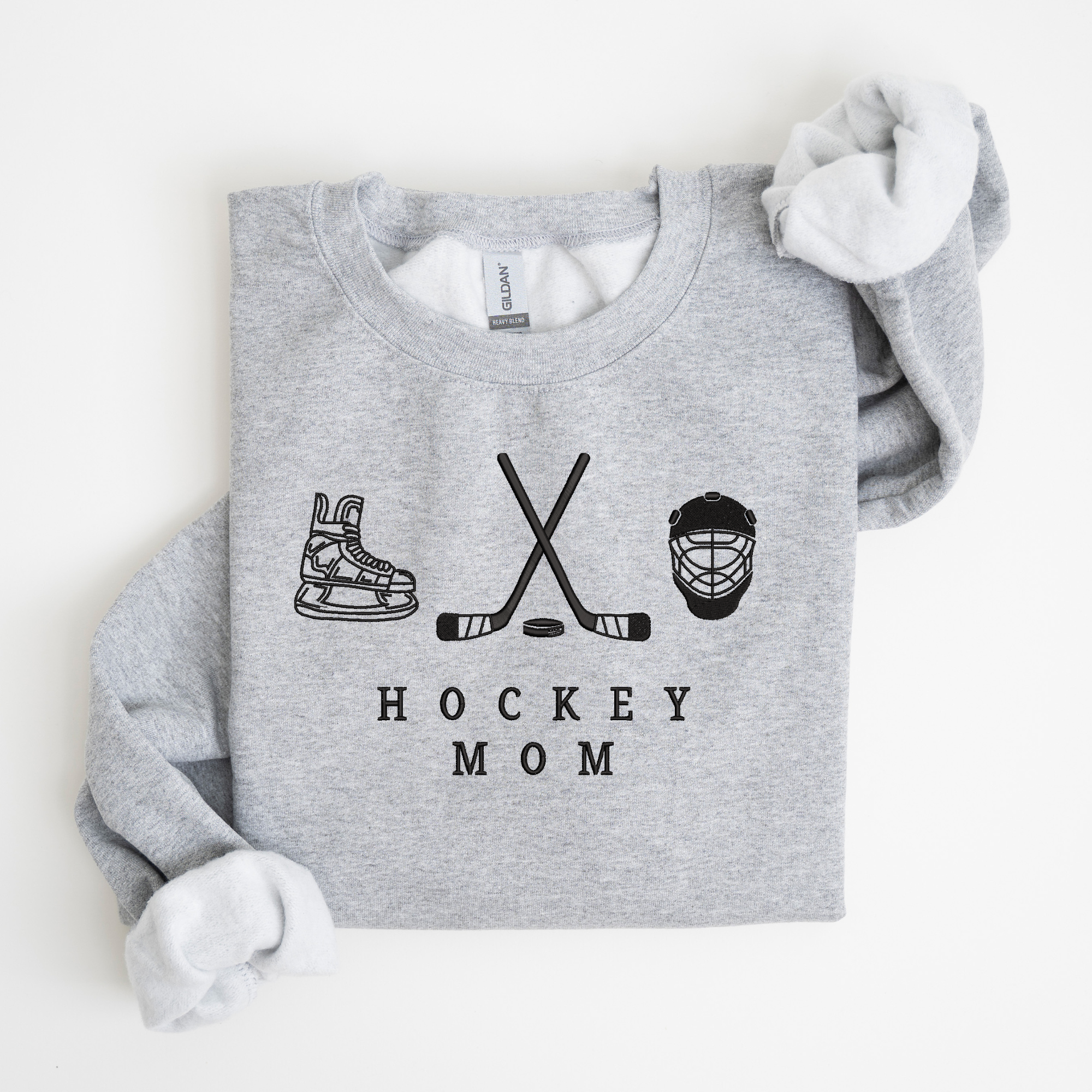 Hockey Mom Icons Embroidered Shirt | QUICK SHIP
