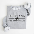Louisiana The Bayou State Embroidered Shirt | QUICK SHIP - Merch Girls